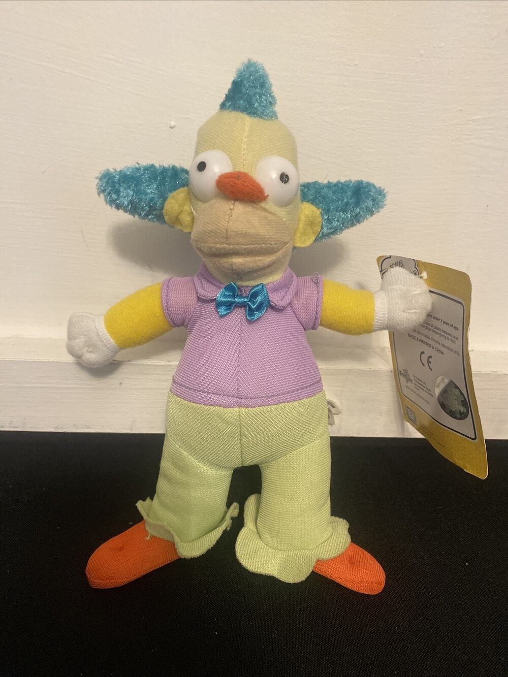 12" Universal Studios Matt Groening 2017 Krusty the Clown Plush